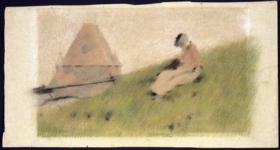 Sur la falaise, c.1887 - Theodore Robinson